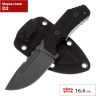 Туристический нож BOKER PLUS LITTLE DVALIN BLACK 02BO033 BK02BO033